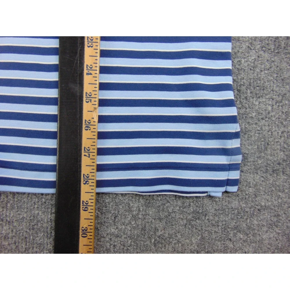Polo Ralph Lauren Polo Shirt Mens 2XLT Blue Striped Preppy Classic Nautical Golf